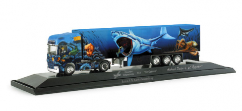 Herpa&nbsp;Scania R TL K�hlkoffer-Szg Herpa pr�sentiert IX  Die Ozeane
