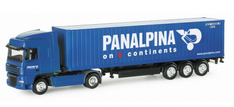 Herpa&nbsp;DAF XF 105 SC Container-Sattelzug Panalpina
