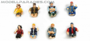 Figuren Fahrer und Beifahrer f�r LKW