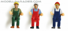 Fahrerfiguren f�r Baumaschinen