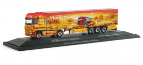 Daf XF 105 SSC Schubboden-Sattelzug Morgenstern