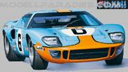 Ford GT40 P1075 LeMans 1969 Gulf Startnr: 6