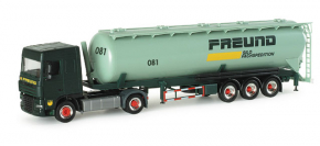 DAF XF 105 SC Silo-Sattelzug 60m Freund