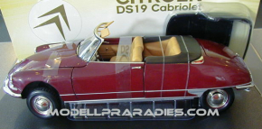 Citroen DS 19 Cabrio, rot