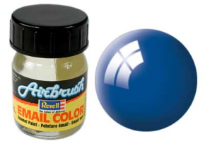 Revell Airbrush Farbe blau glaenzend 25ml