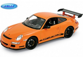 Porsche 911 997 GTR3 RS orange