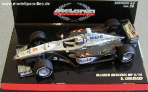 Mercedes McLaren MP 4/14 D. Coulthard