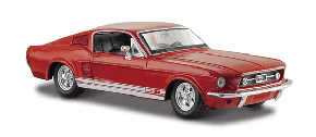 67er Ford Mustang GT rot